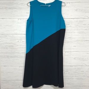 Calvin Klein (NWT)Color Block Sheath Dress Size 8